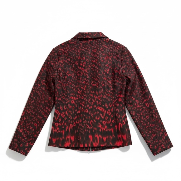 Stylish Red and Black Women's Jacket - Picture 5 of 7